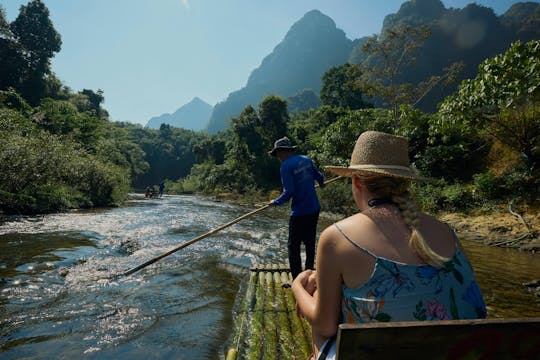 Full-day Khao Sok river rafting and elephant sanctuary tour