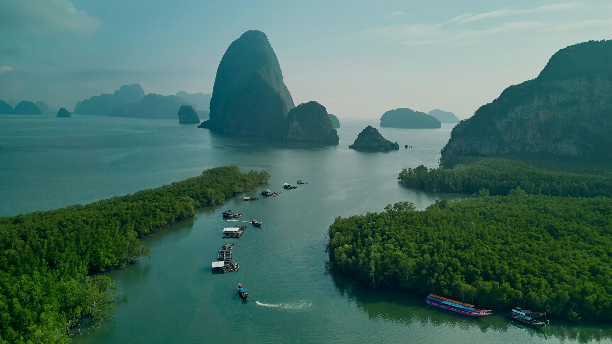 Journée de visite des points forts de la baie de Phang Nga