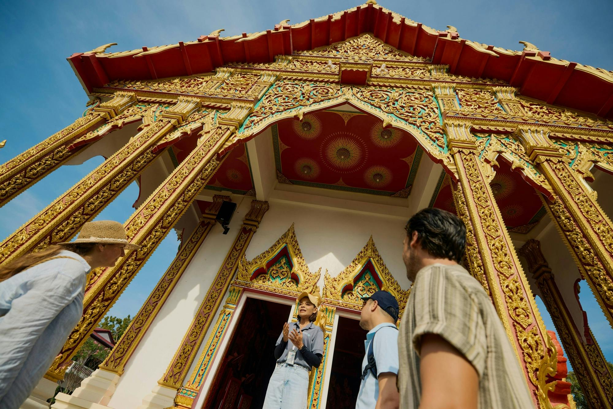 Phuket full-day temple, pearl and cashew tour with lunch