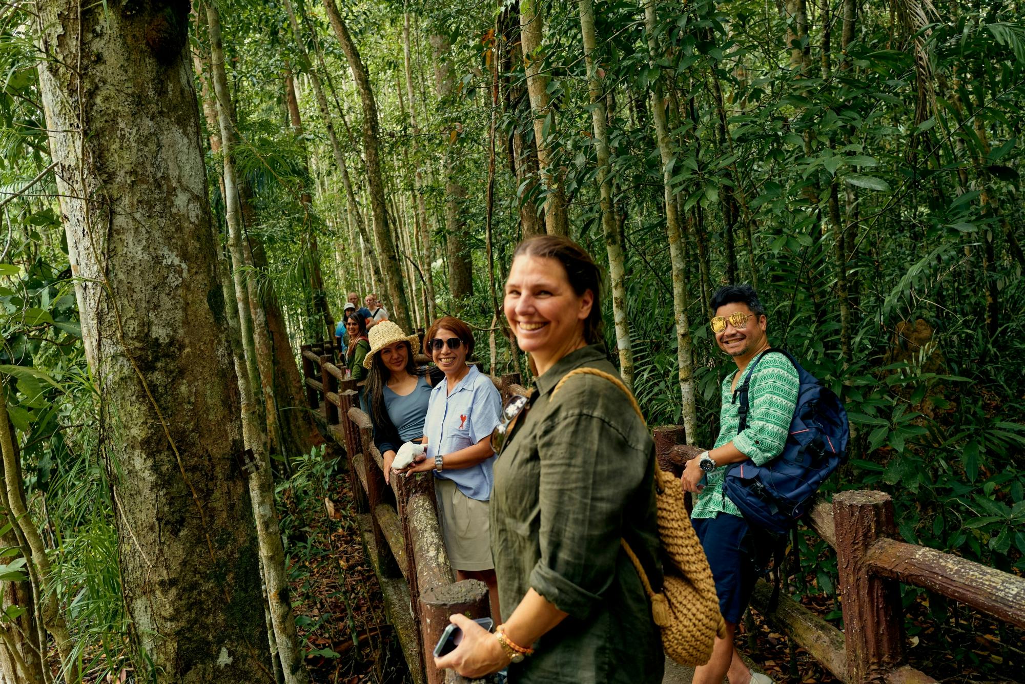 Full-day Krabi Jungle tour with Hot Spring and Tiger Cave Temple visit