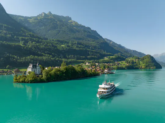 Day ticket for unlimited boat rides on Lake Brienz