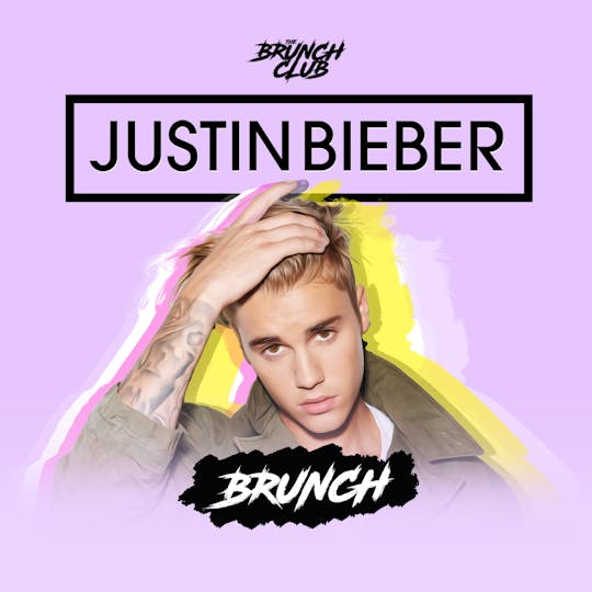 Brunch sem fundo de Justin Bieber em Birmingham com DJ