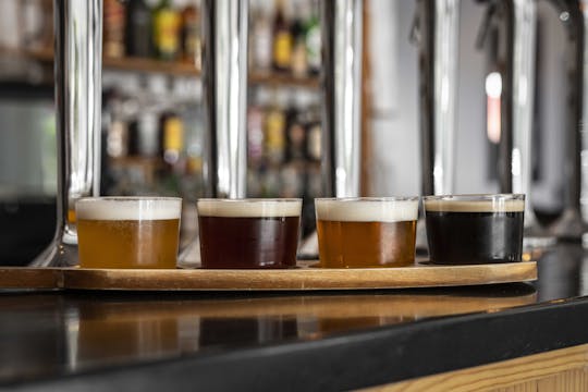 Visita a una cervecería en Tenerife con 4 catas y tabla de quesos