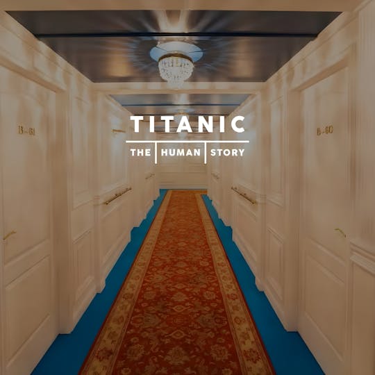 Biglietto per la mostra Titanic The Human Story