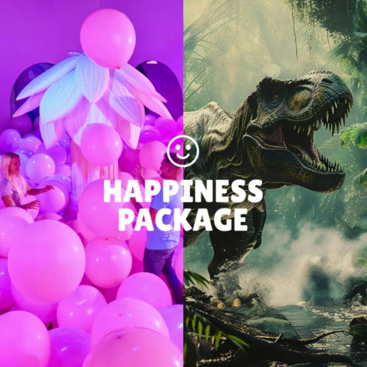 Happiness Bundle Bubble Planet and Dinos Alive