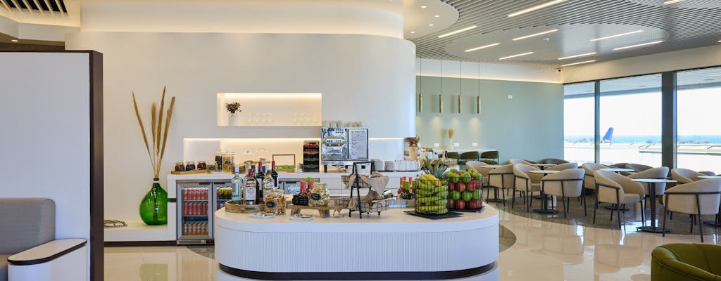 Rhodes Airport exclusive lounge access