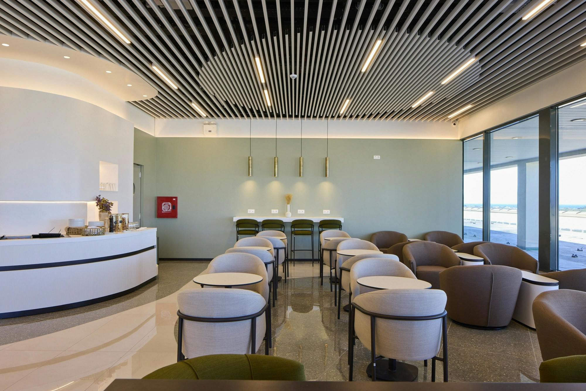 Rhodes Airport exclusive lounge access