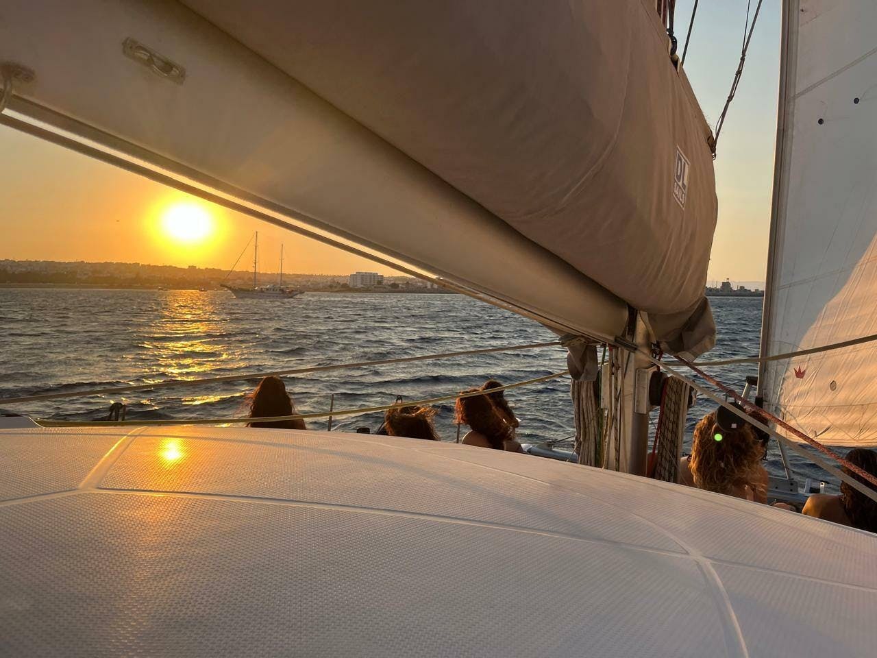 Rhodes Semi Private Sunset Catamaran Cruise