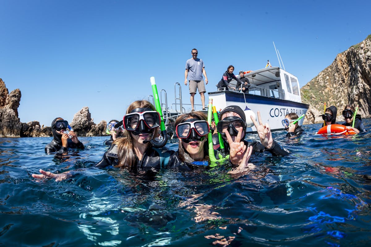 Begeleide snorkeltrip in het zeereservaat van de Medes-eilanden
