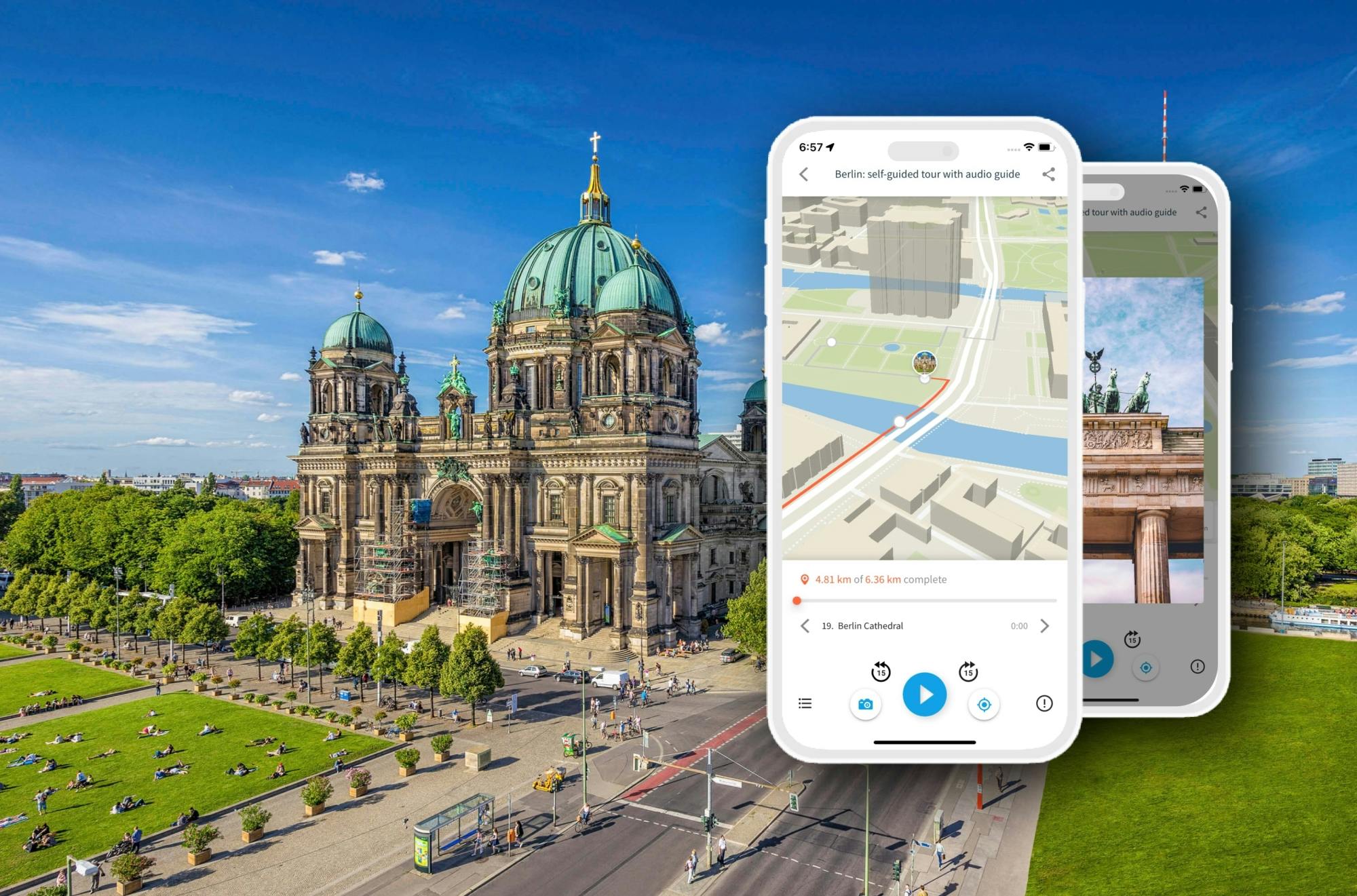 Berlin City Tour with Audio Guide App