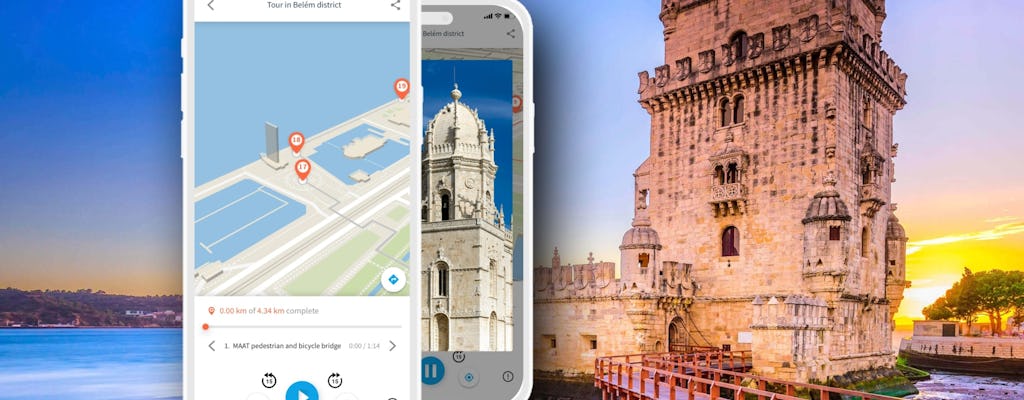 Belém District Walking Tour with Audio Guide App