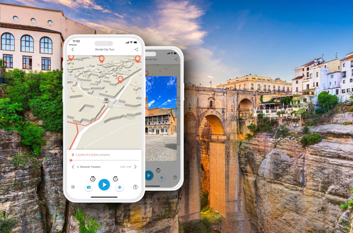 Ronda Wandeltocht met Audiogids App