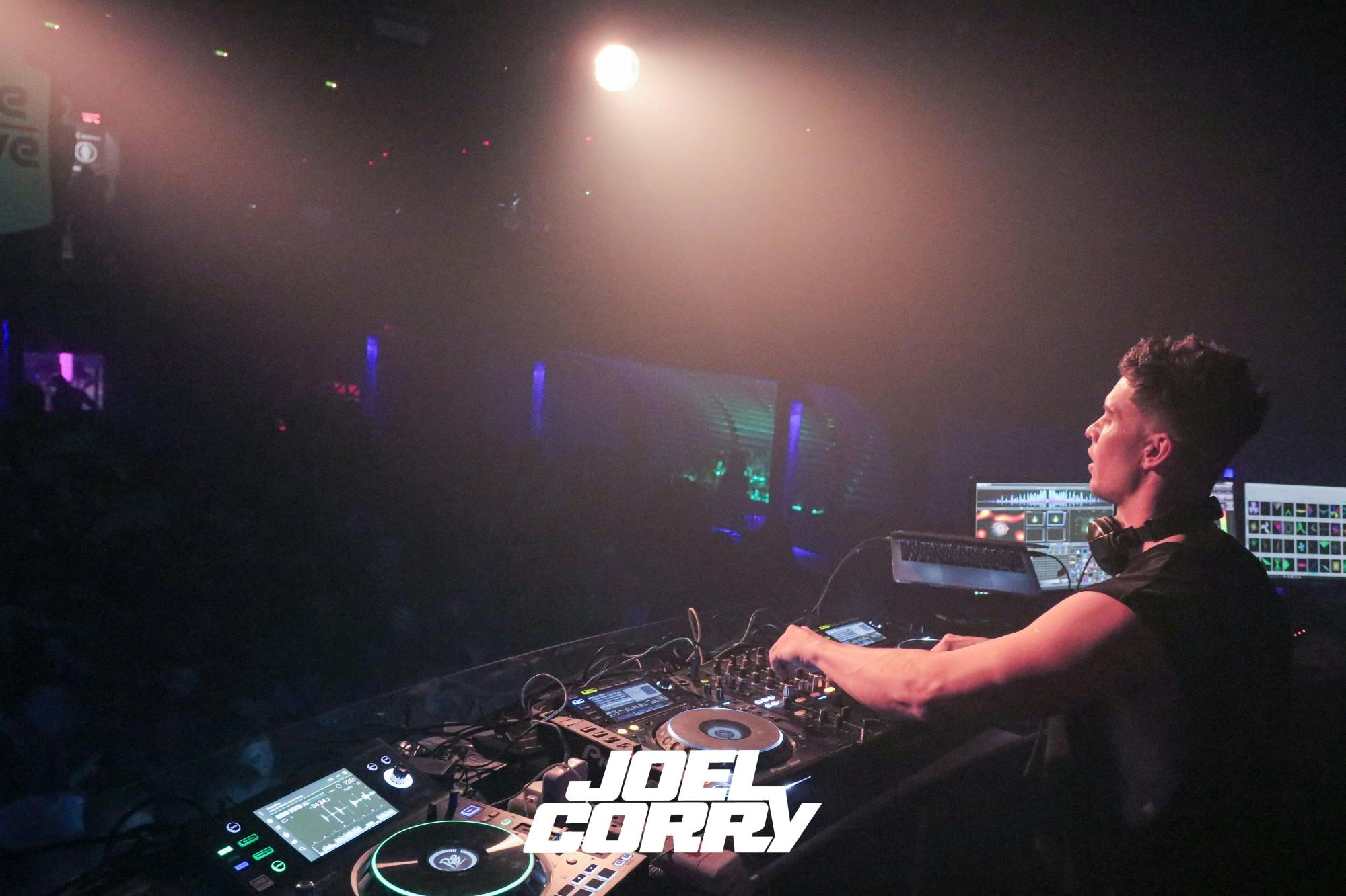 Scene Joel Corry DJ show at Rescue Club in Zante