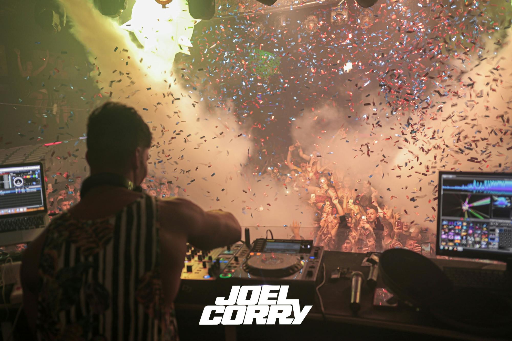 Scene Joel Corry DJ show at Rescue Club in Zante