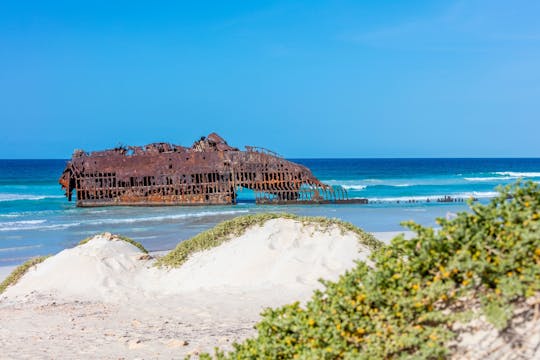 Boa Vista heldags off-road-safari på ön med lunch vid stranden