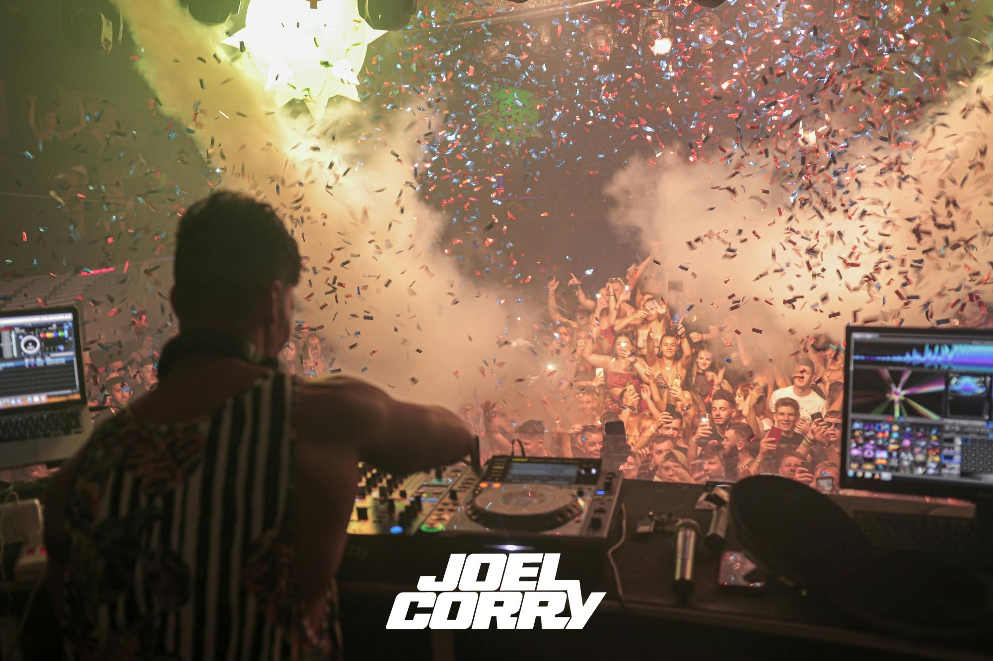 Scene Joel Corry DJ show at Rescue Club in Zante