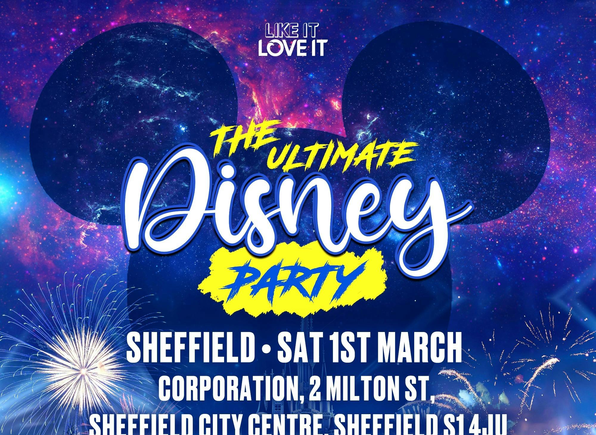 Ticket to the Ultimate Disney Party in Sheffield