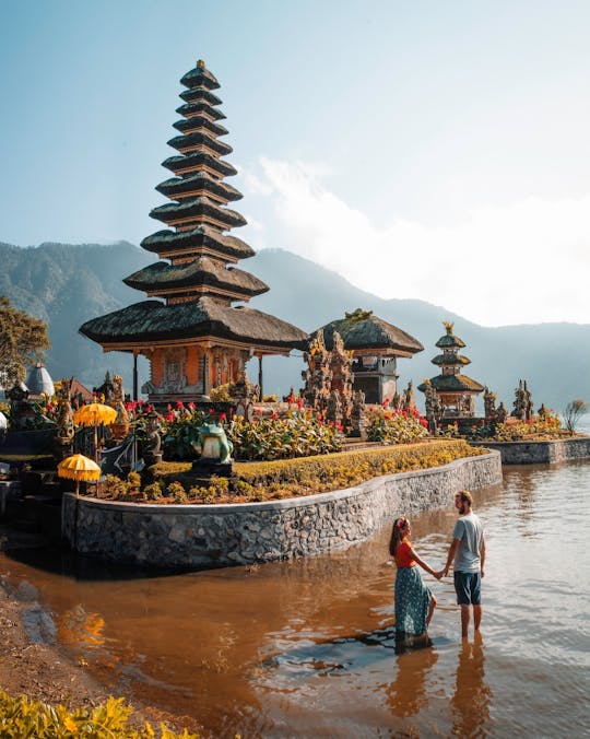 Excursão de dia inteiro em Bedugul e Tanah Lot ao pôr do sol em Bali