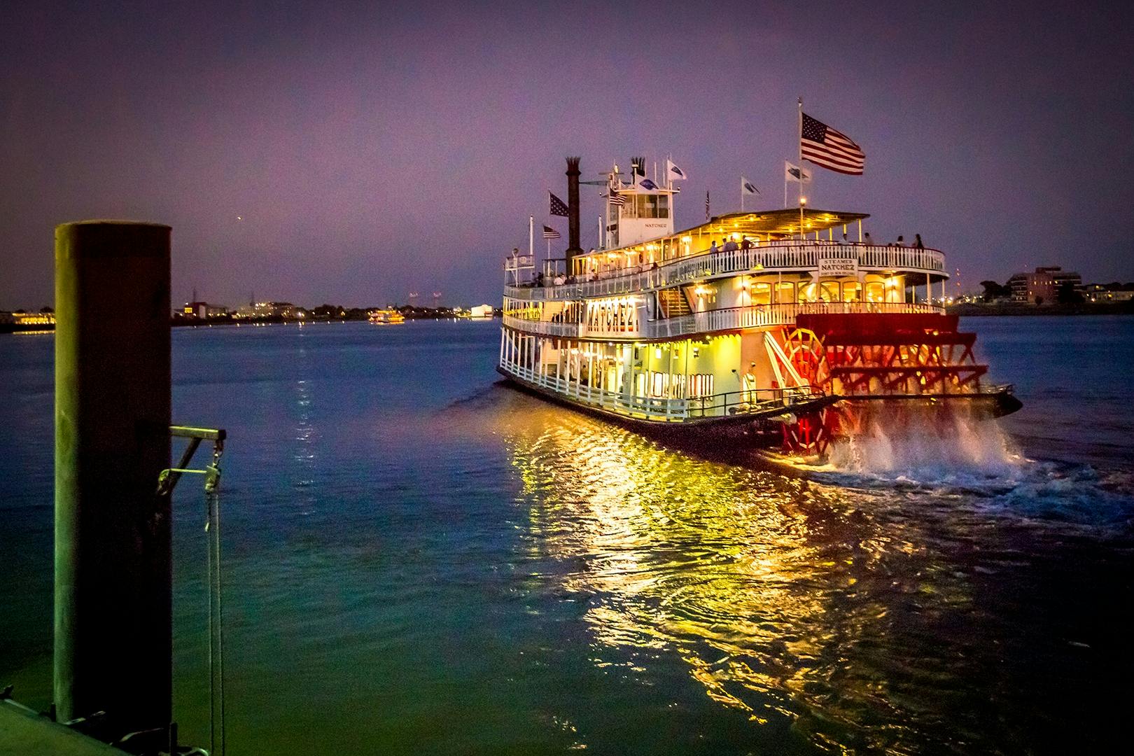 Stoomboot Natchez Jazz Diner Cruise