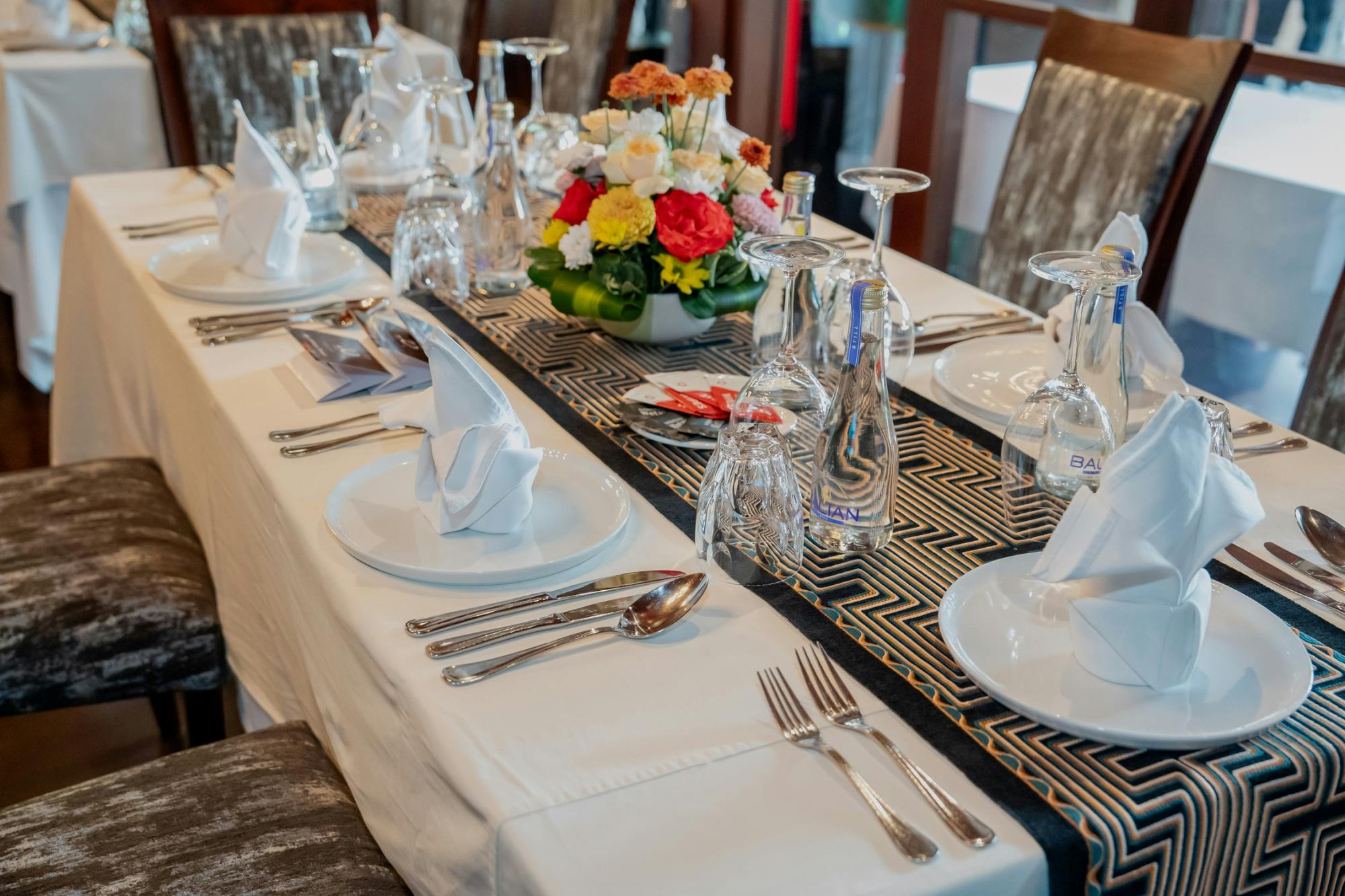 Dining experience at The Village Cucina Italiana restaurant