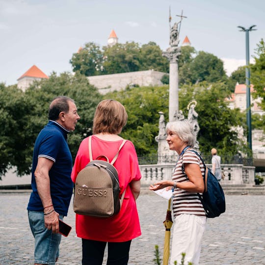 Tour del centro di Bratislava da Vienna con pranzo e degustazione di birra