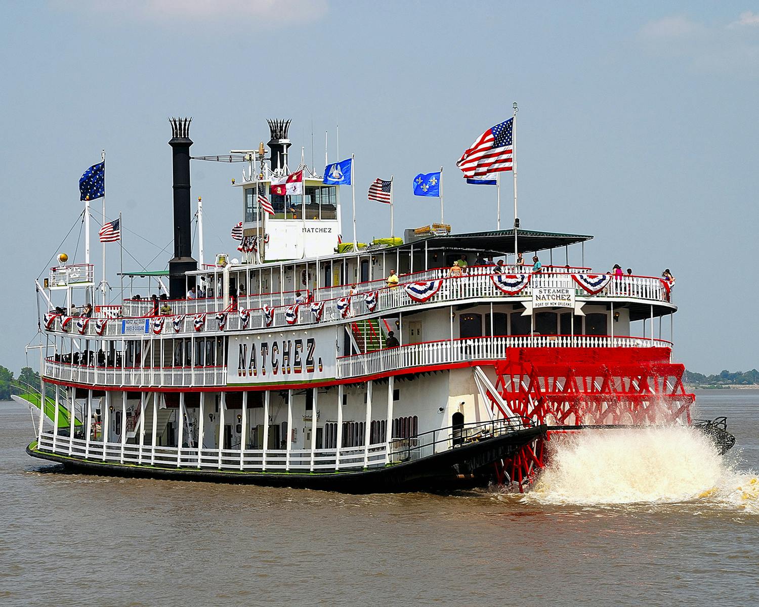 Stoomboot Natchez Havencruise