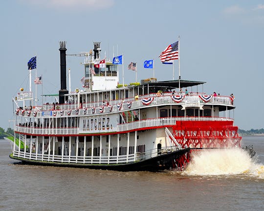 Croisière dans le port à bord du bateau à vapeur Natchez