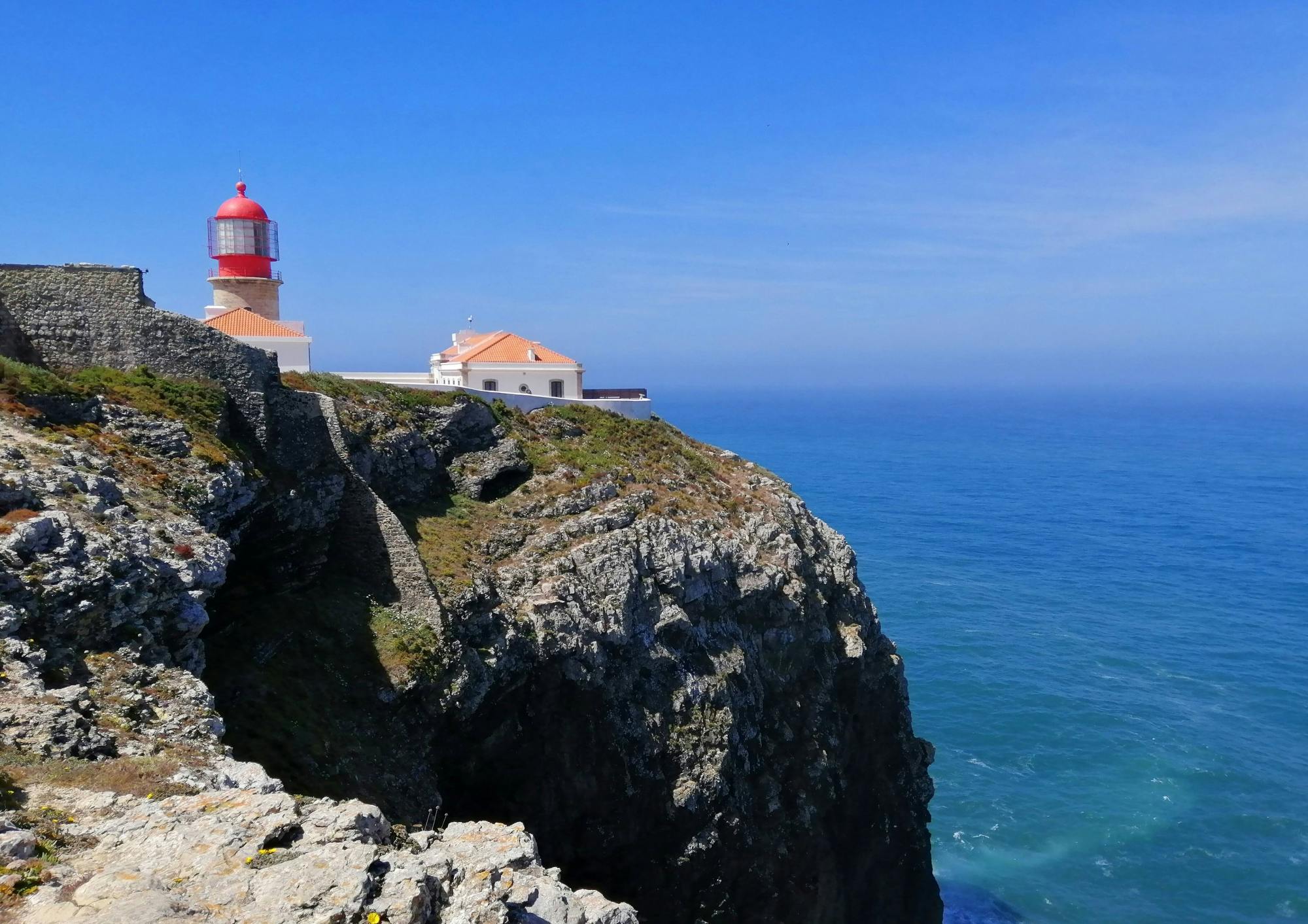 Full-day guided tour of the western Algarve by private minibus