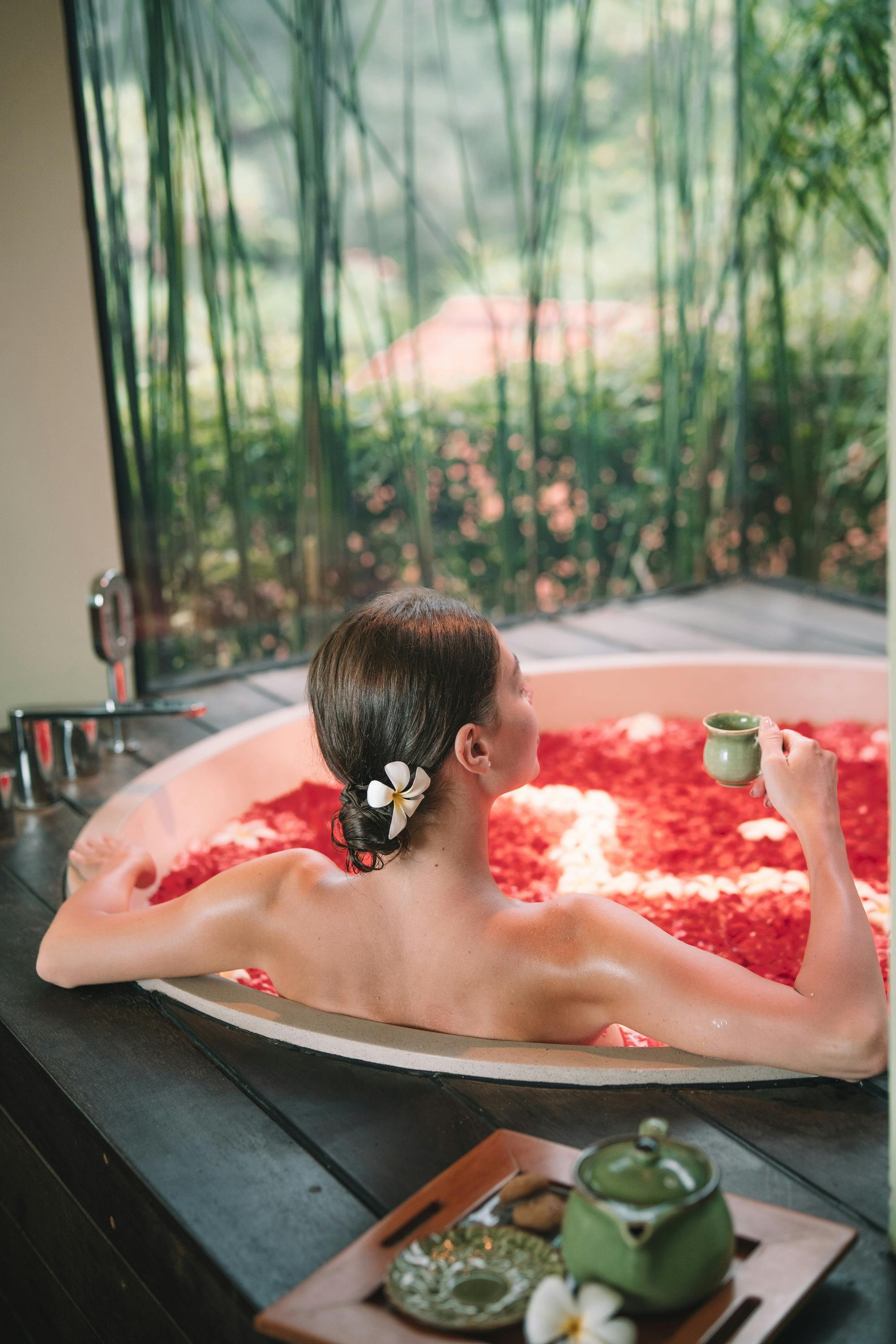 30 minutes flower bath experience at Maya Sanur Spa