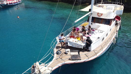 Gocek Gulet boat trip from Sarigerme and Dalyan with lunch