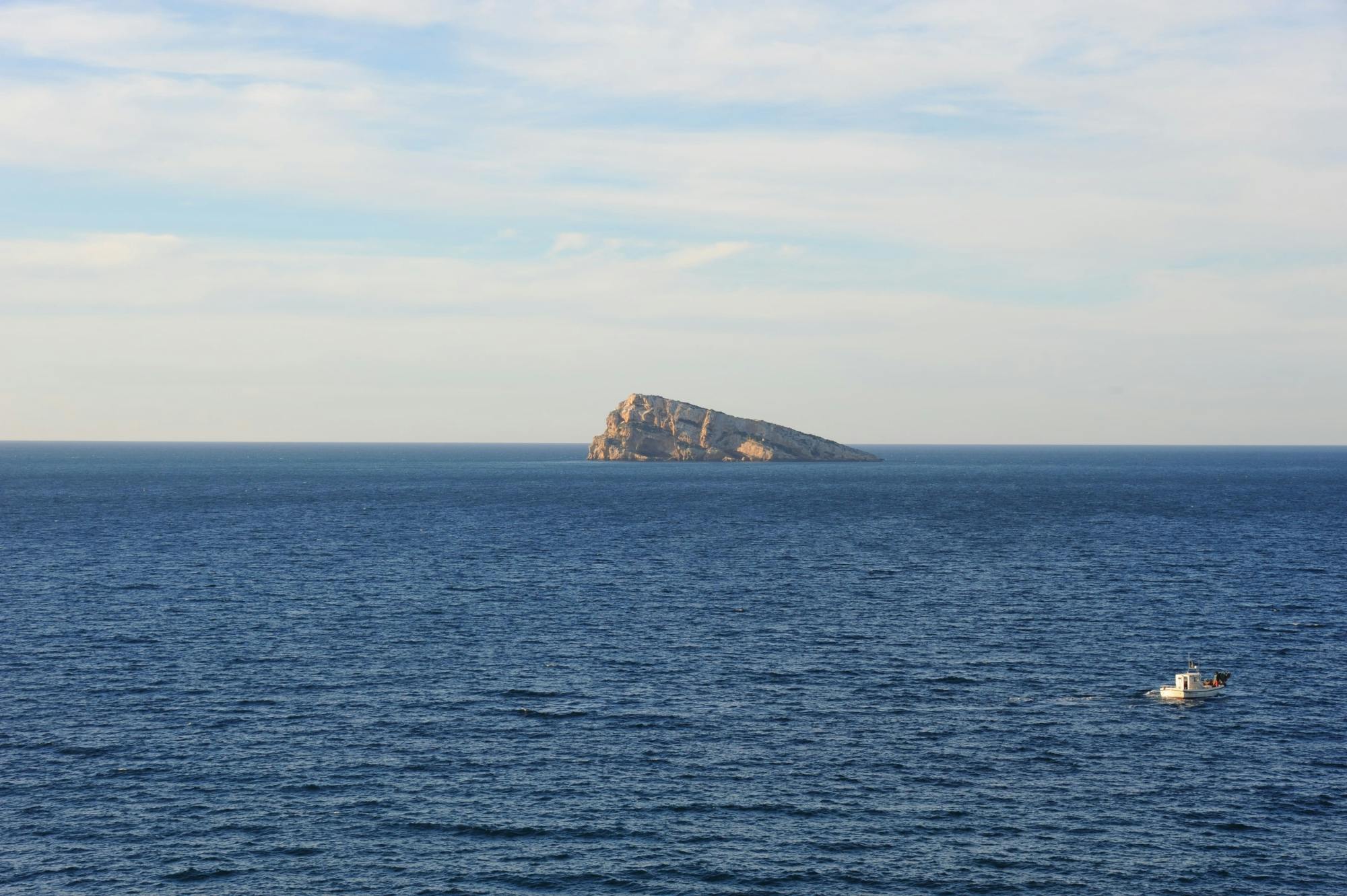 Billete para la excursión en barco a la isla de Benidorm