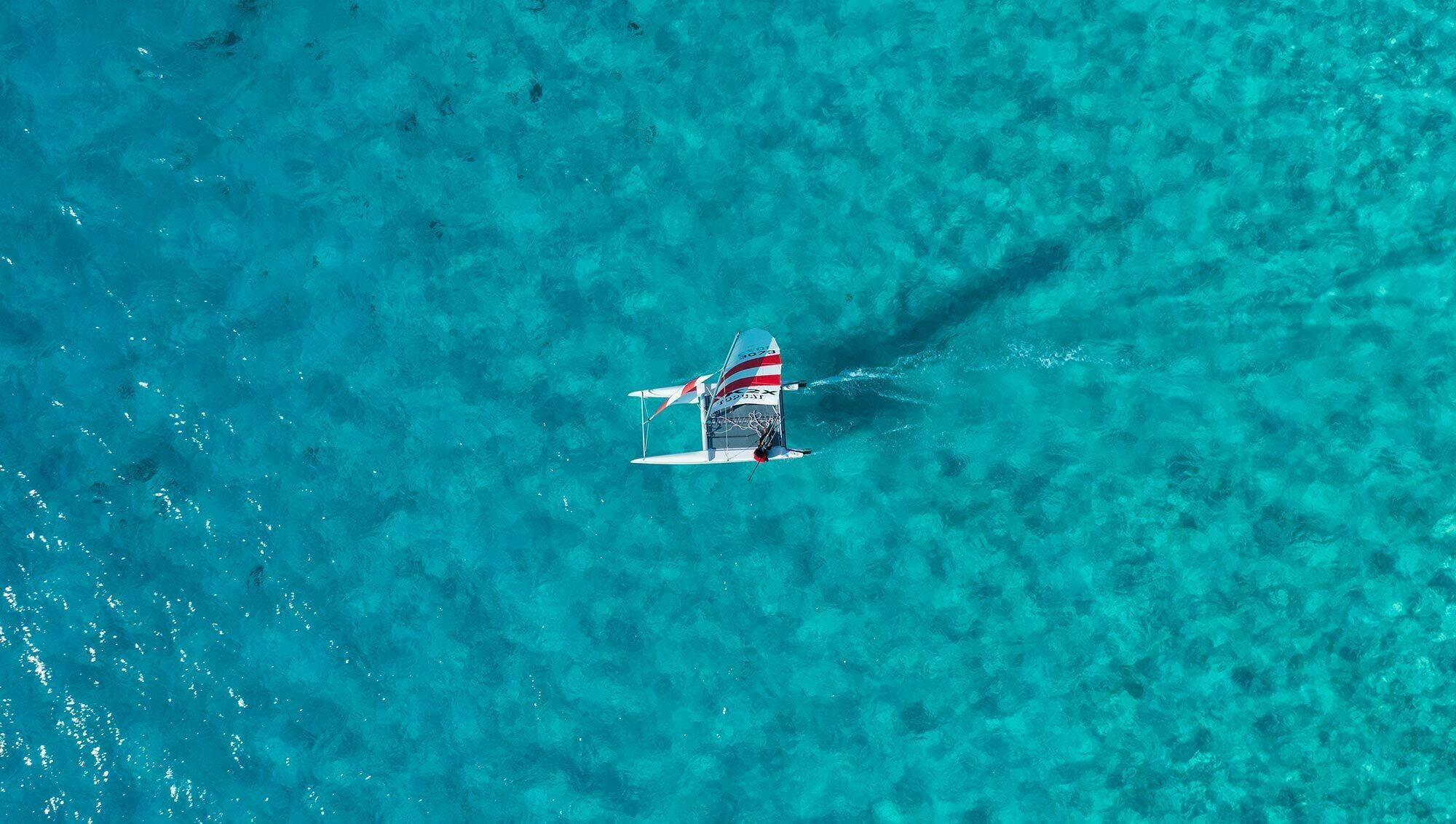 Catamaran cruise from Souda Port in western Crete