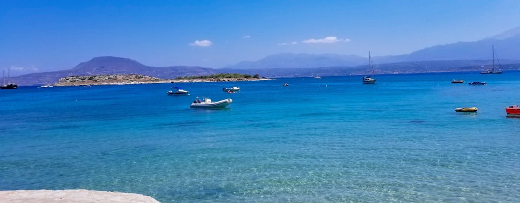 Catamaran cruise from Souda Port in western Crete
