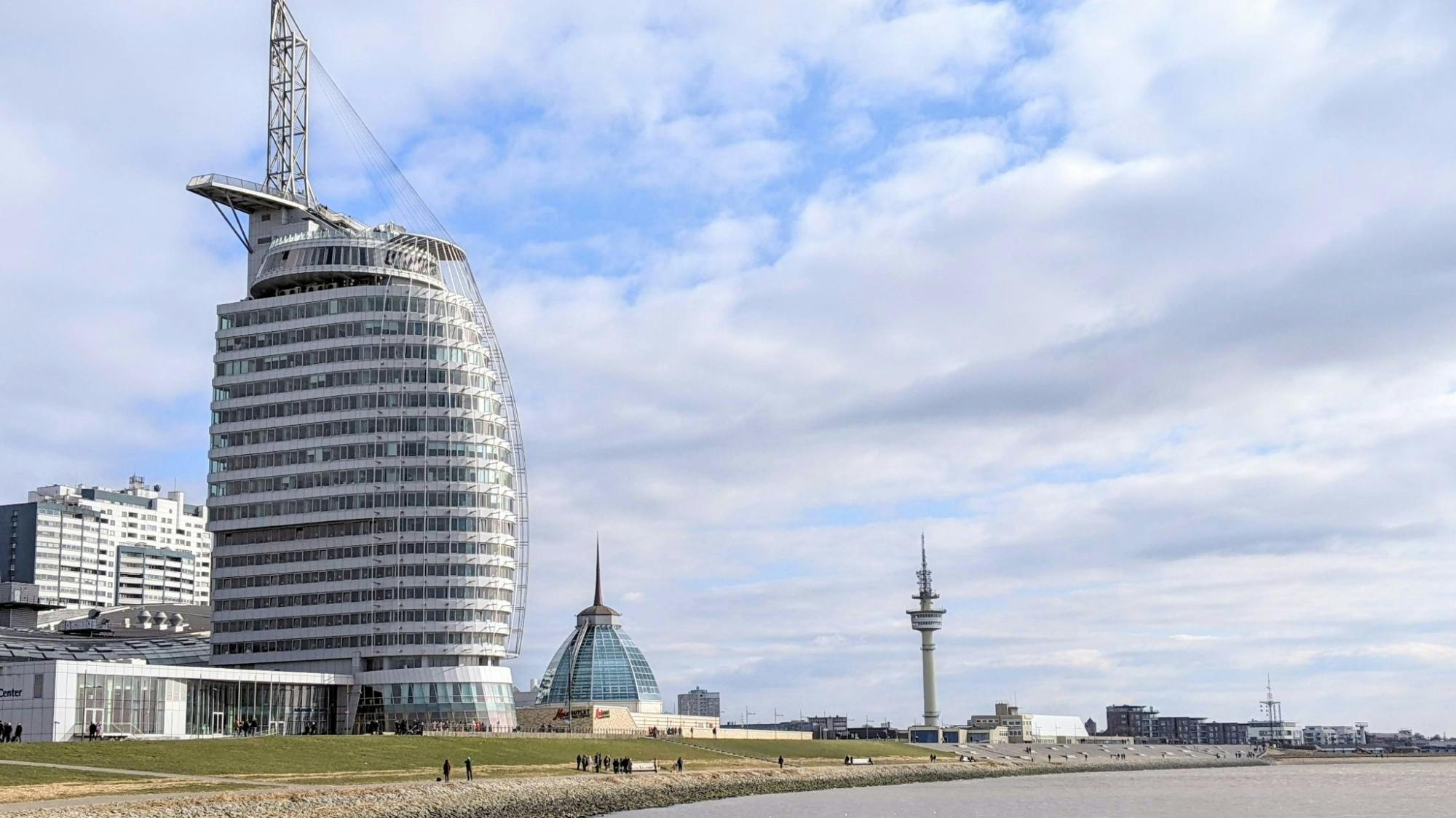 Bremerhaven Weserpromenade Selbstgeführte Entdeckungstour