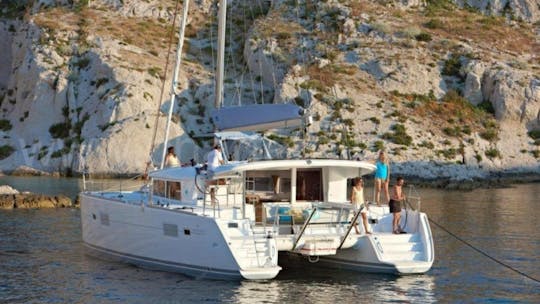 Catamaran tour from Olbia to Tavolara Marine Protected Area