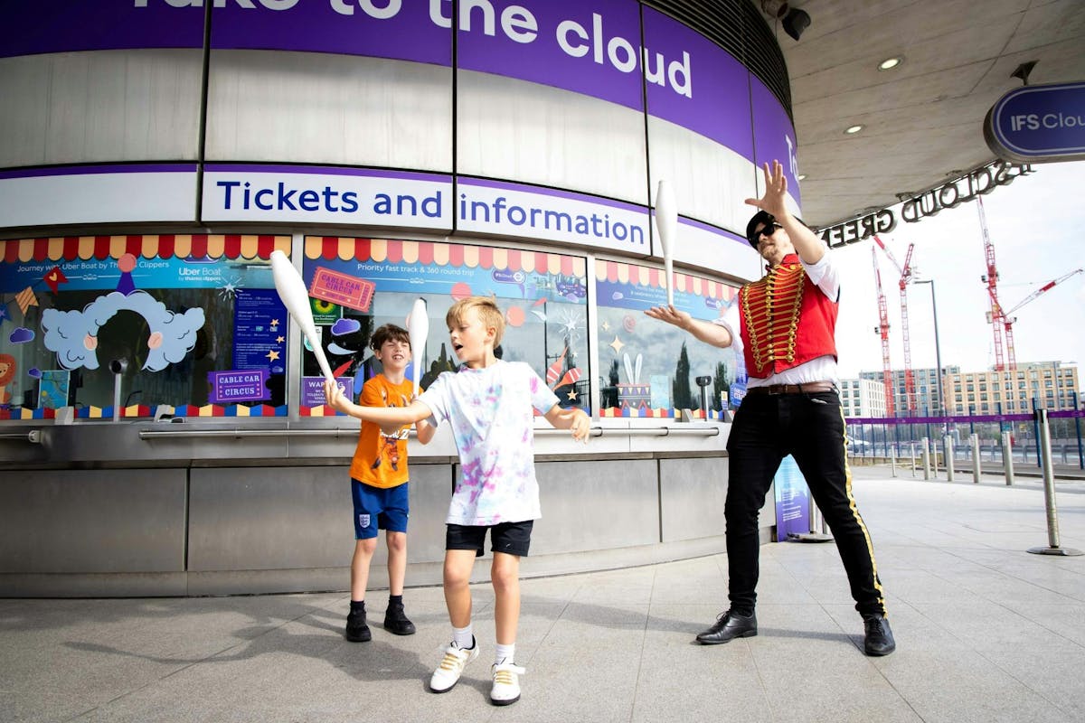 Hop-On Hop-Off Boottocht met Kabelbaanretour voor Twee in Londen