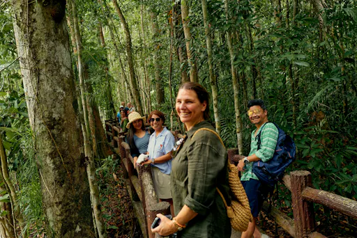 Full-day Krabi Jungle tour with Hot Spring and Tiger Cave Temple visit