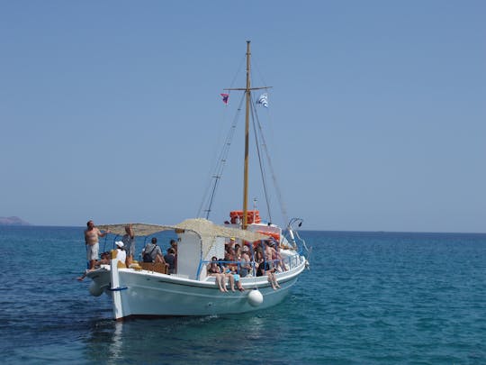 Mykonos South Coast Cruise on a Traditional Caique