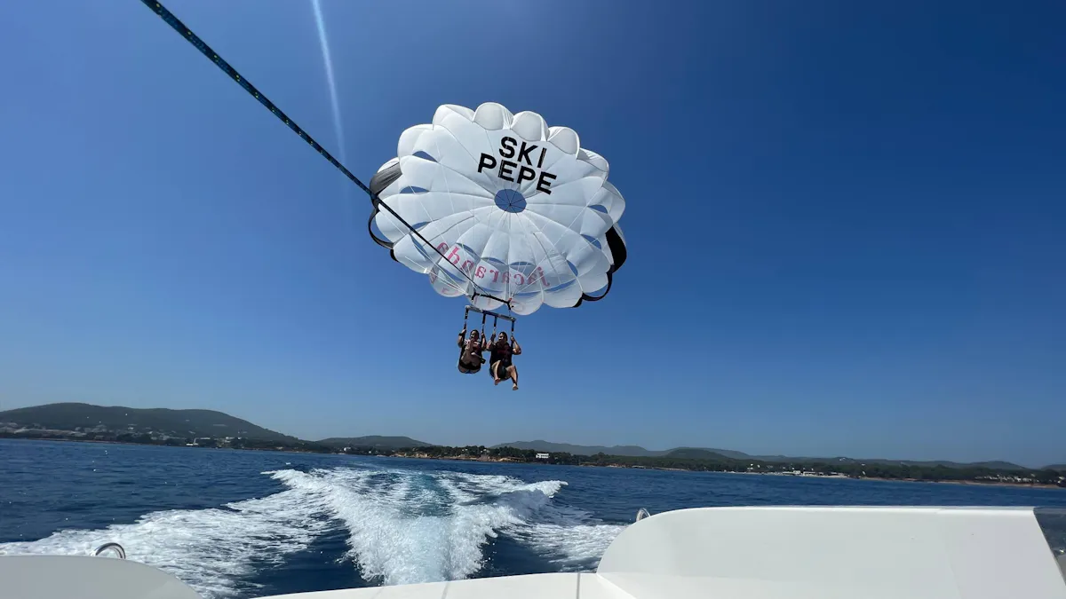 Es Cana Ski Pepe Parasailing Experience