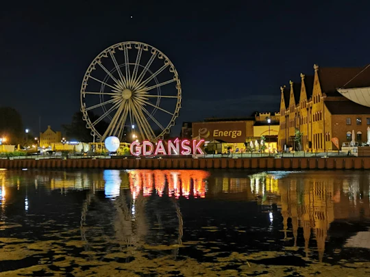 Gdansk by night guided walking tour