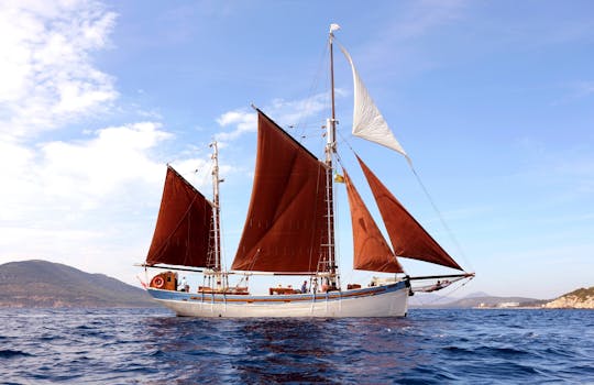 Andrea Jensen Segelbootfahrt nach Capo Caccia