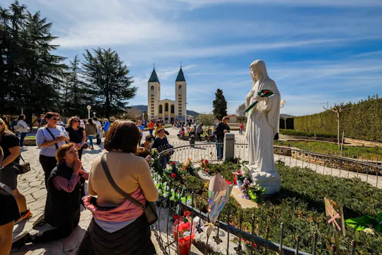 Small-group excursion to Medjugorje from Dubrovnik
