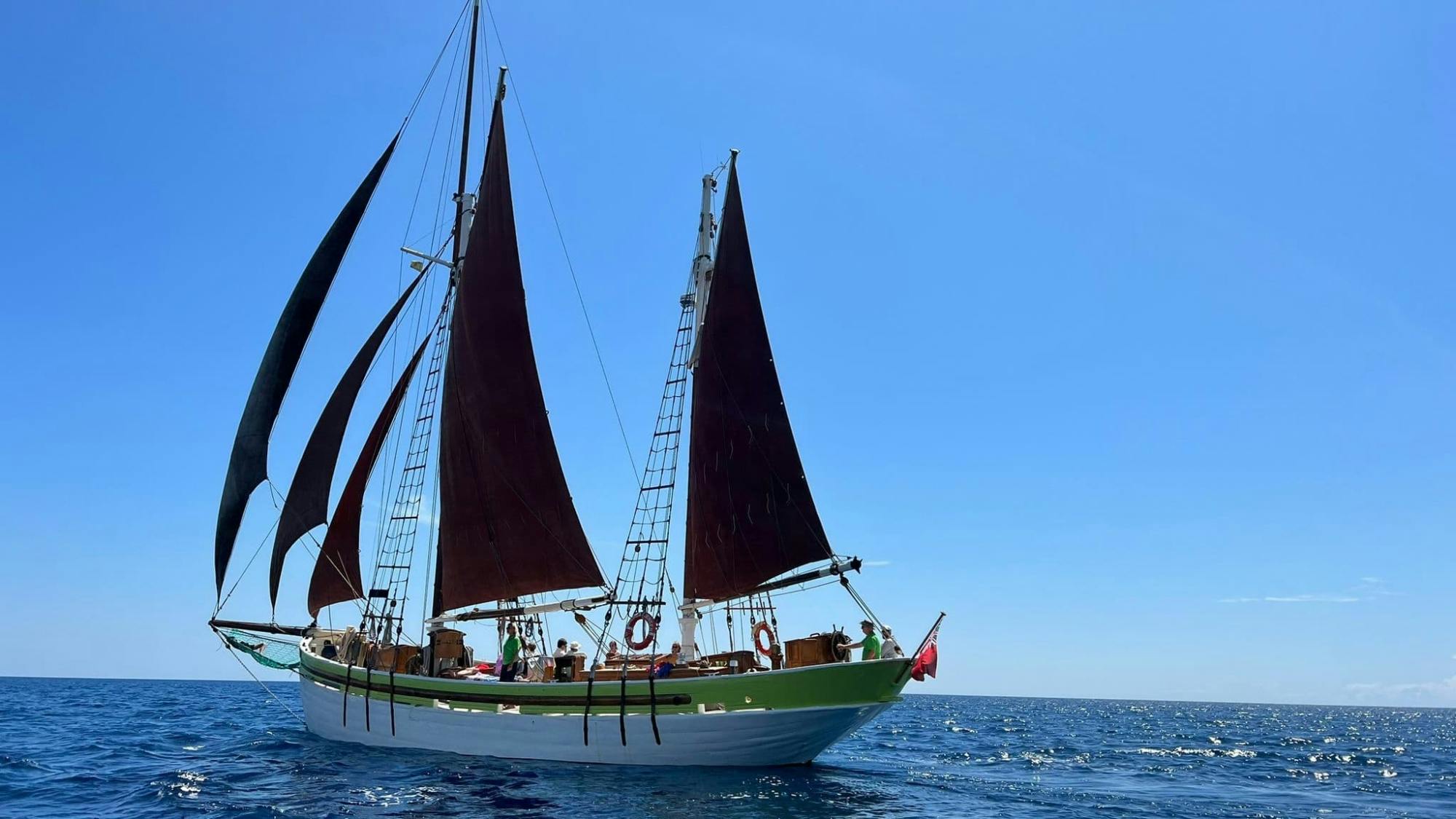 Andrea Jensen Sailing Boat Cruise to Capo Caccia