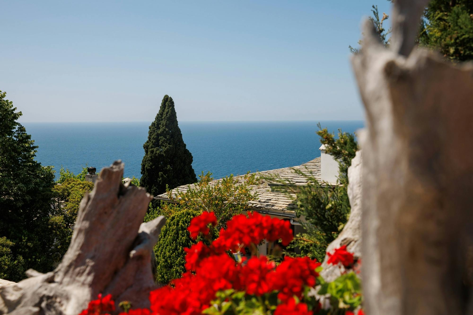 Tour of Thassos’ mountain villages with a beach yoga class