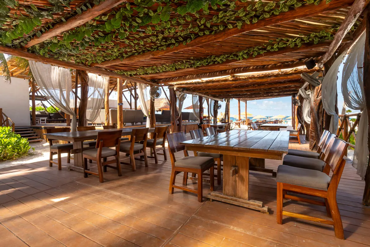 Catamaran cruise to Isla Mujeres with beach club visit and brunch