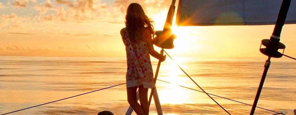 Cyprus Sunset Cruise Experience with Snack and Drinks