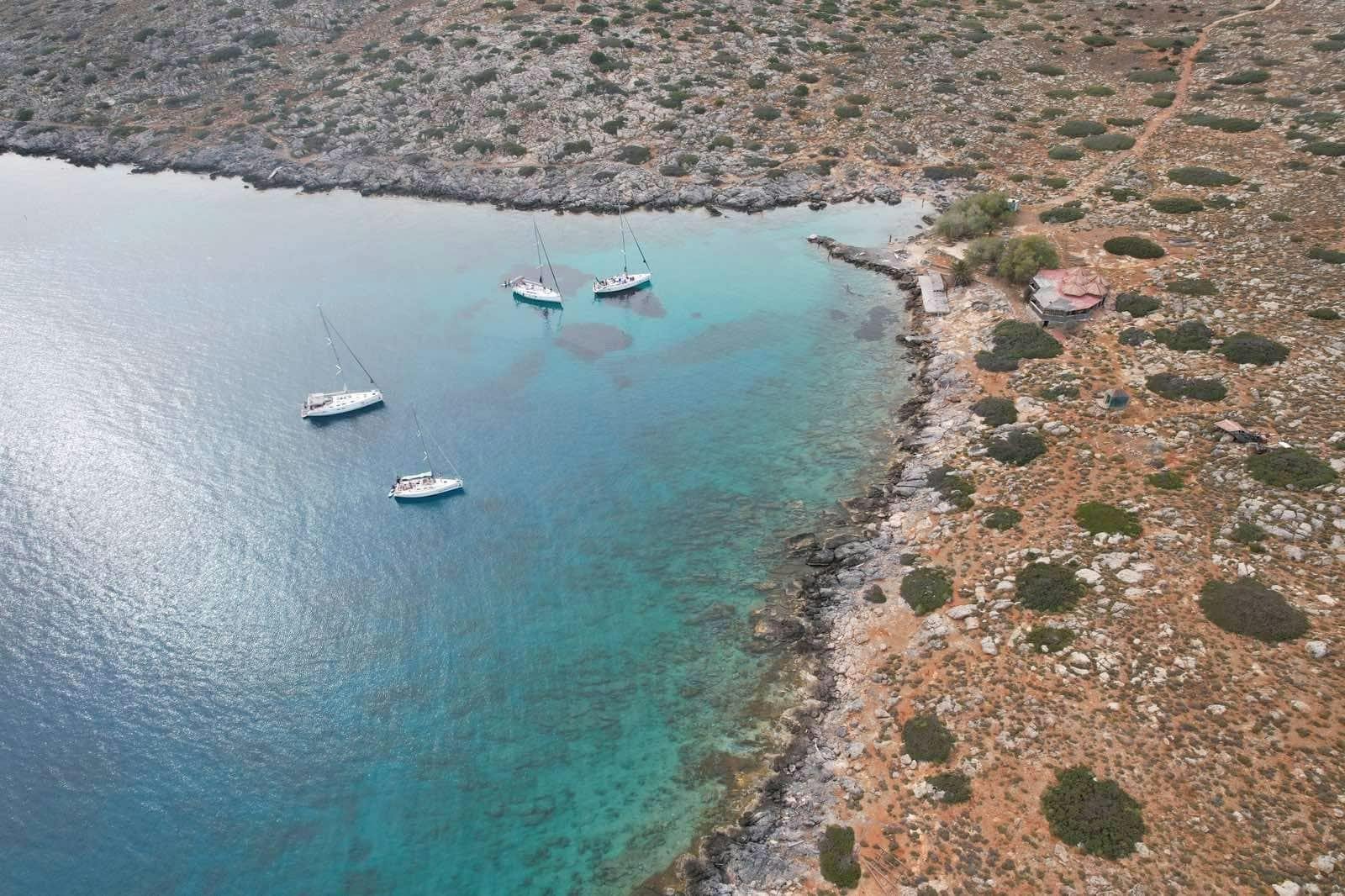 Crete sailing trip to Dia Island with lunch