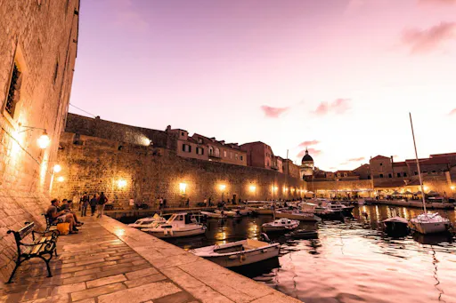Sunset Cruise to Dubrovnik with Free Time in the City