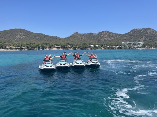 Jetskitour door Cala Millor en Costa de los Pinos
