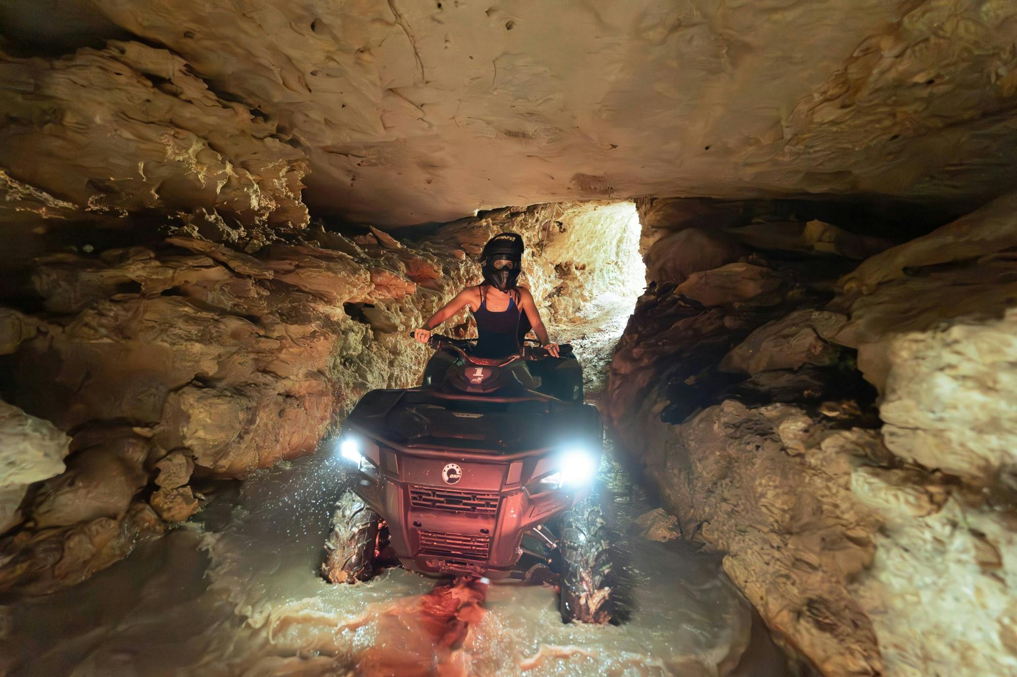 Full-day ATV and adventure park day in Mexico